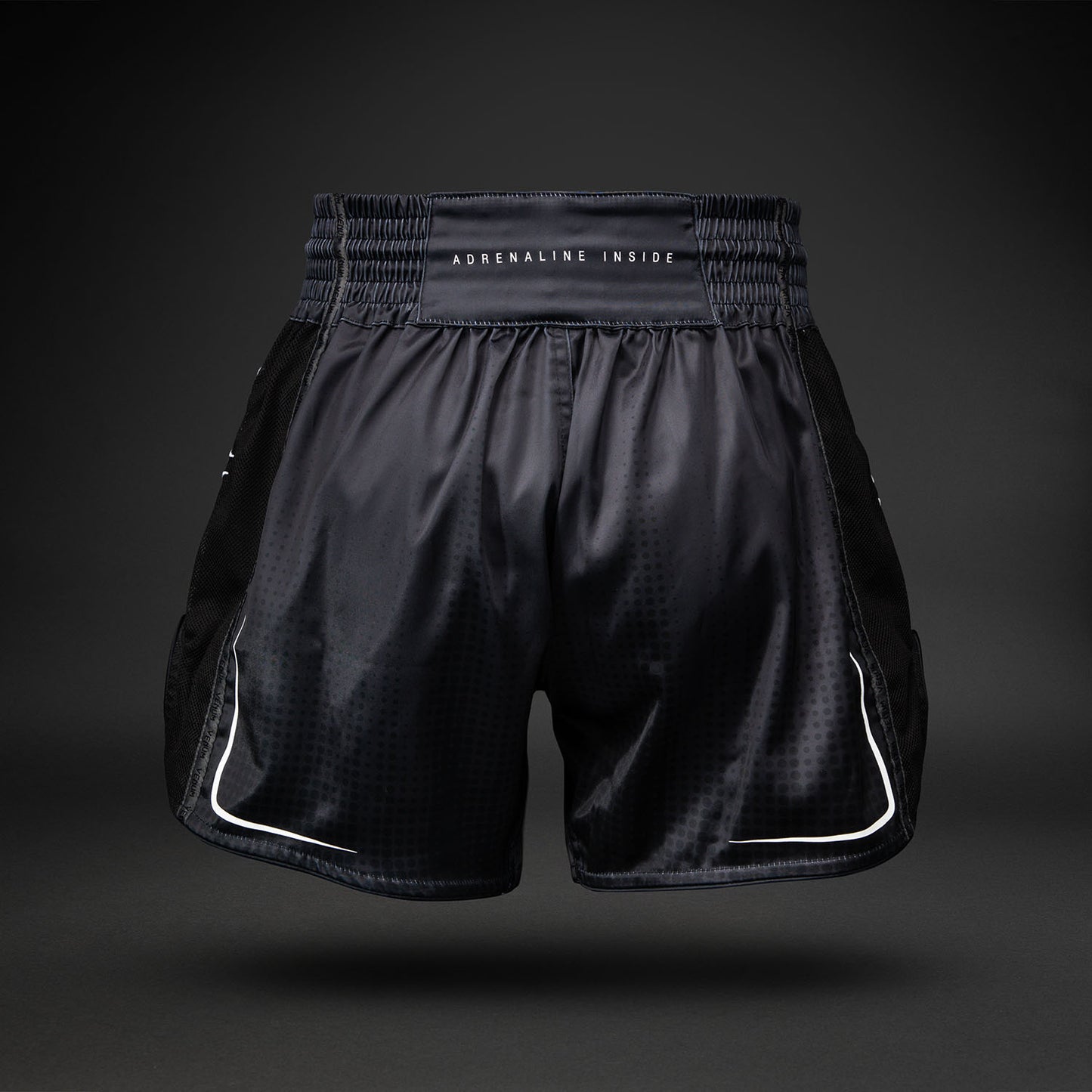 Venum Stealth Muay Thai Shorts - Black/White