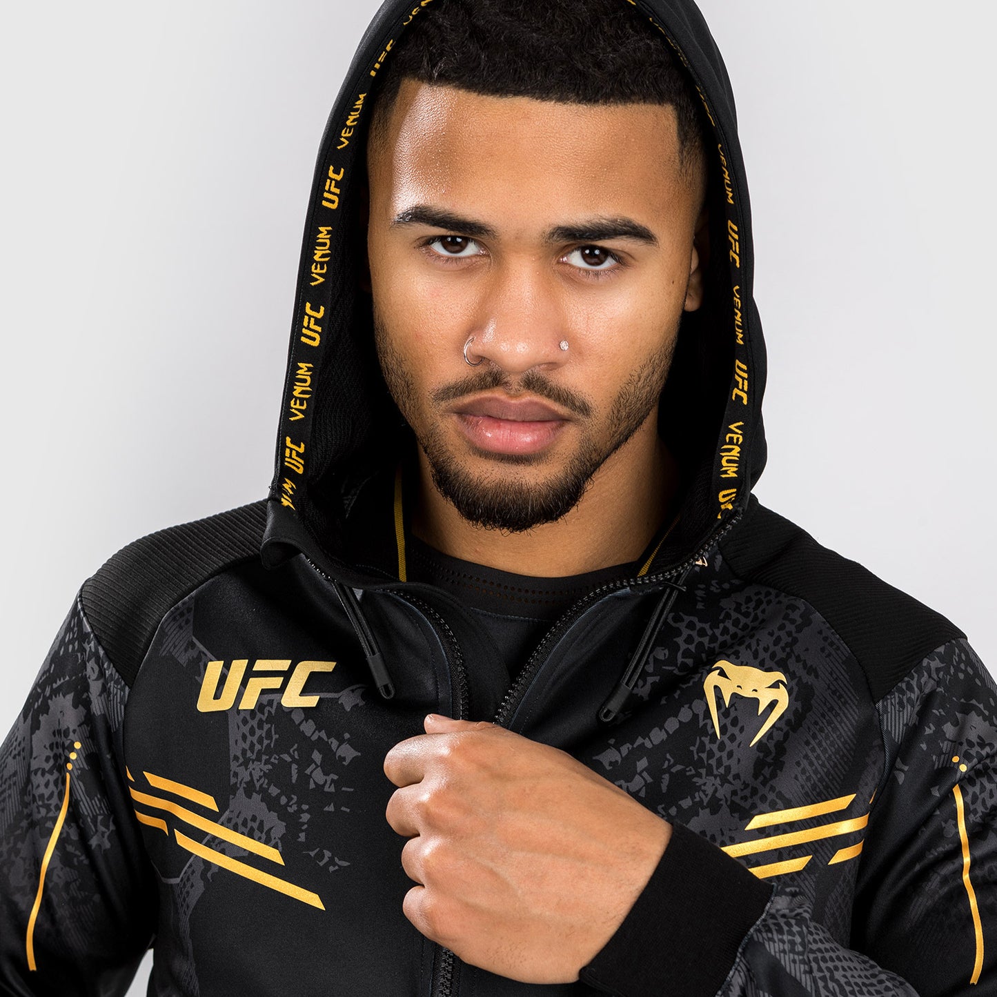 UFC Adrenaline by Venum Authentic Fight Night Men’s Walkout Hoodie - Champion