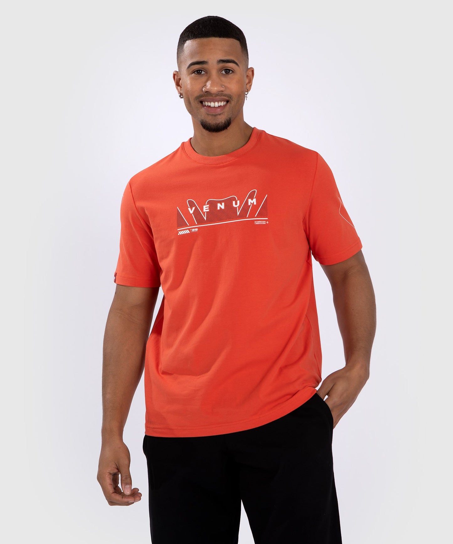 Venum Snake Print T-Shirt - Fluo Orange