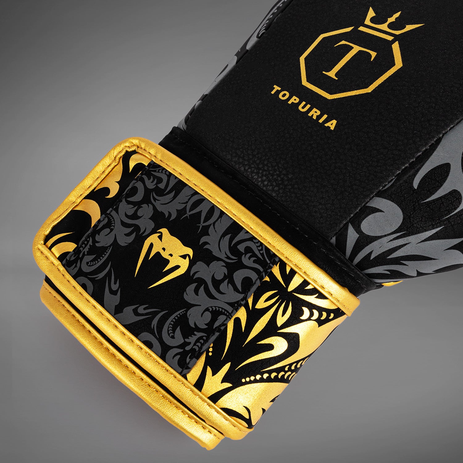Venum × TOPURIA ボクシンググローブ 10oz 黒/金 新品未使用 VENUM／ヴェナム ボクシンググローブ Venum x Ilia Topuria