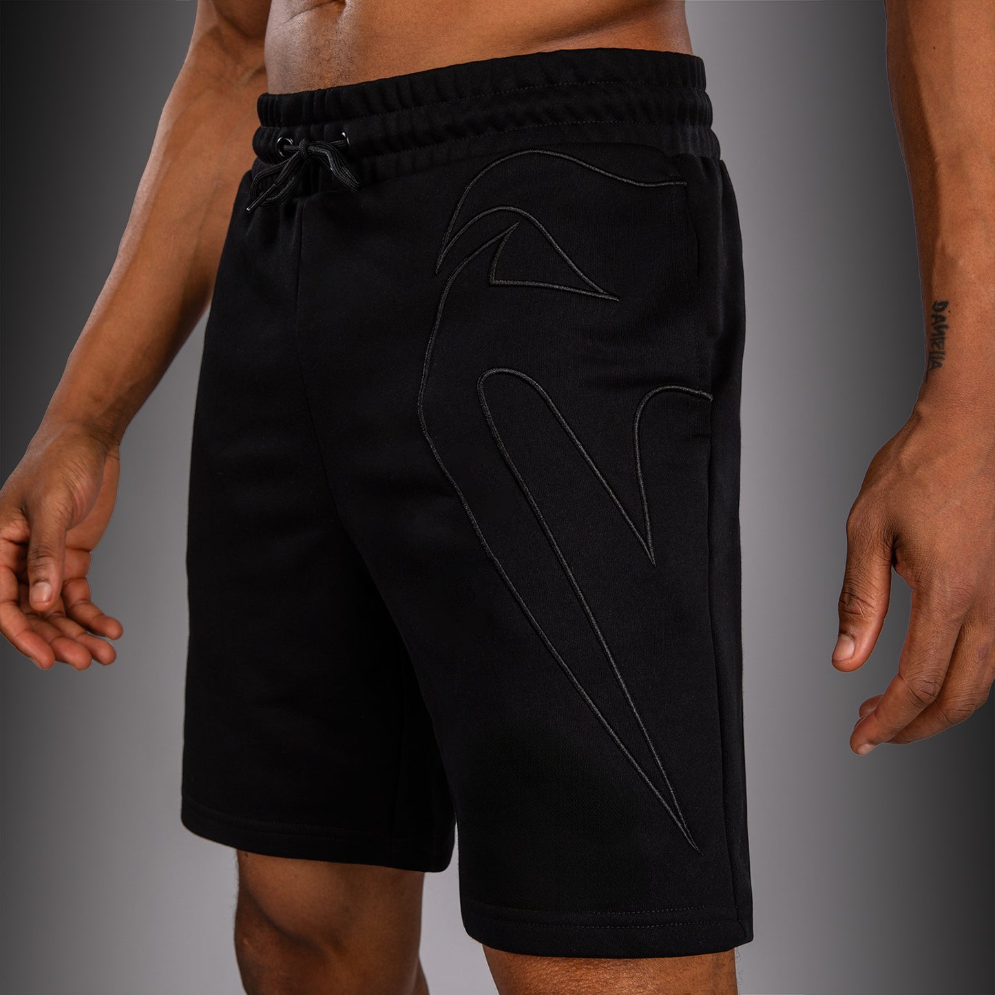 Venum Giant 3D Cotton Shorts - Black