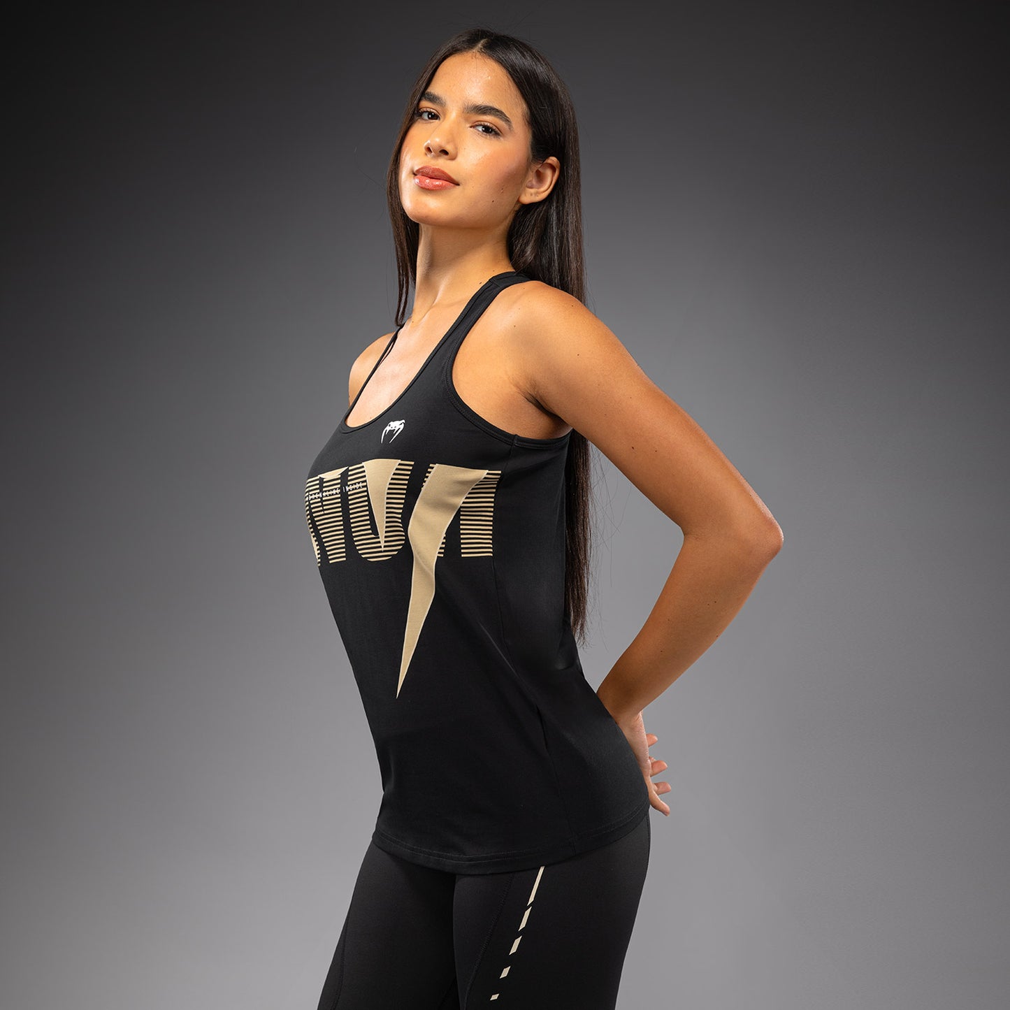 Venum Adrenaline Women's Tank Top - Black/ Ivory