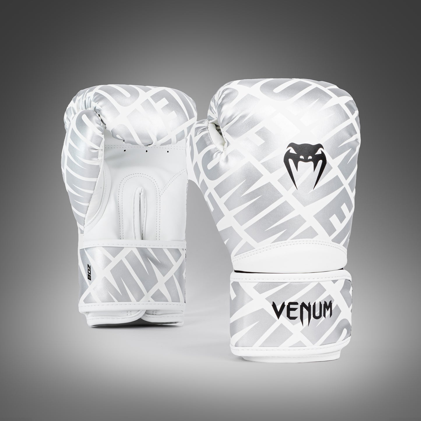 Venum Contender 1.5 XT Kids Boxing Gloves - White-Silver