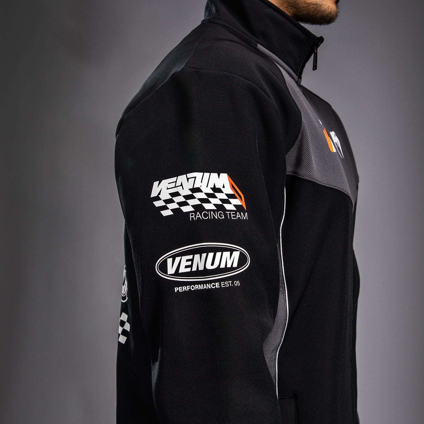 Venum Motorsport Softshell Jacket - Deep Black