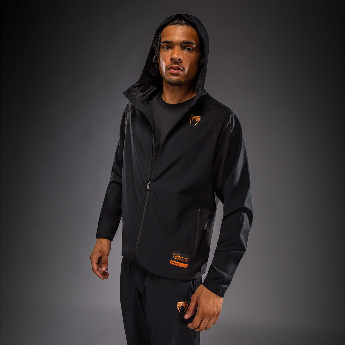 Venum G-Fit Revolution Track Jacket - Black/Copper