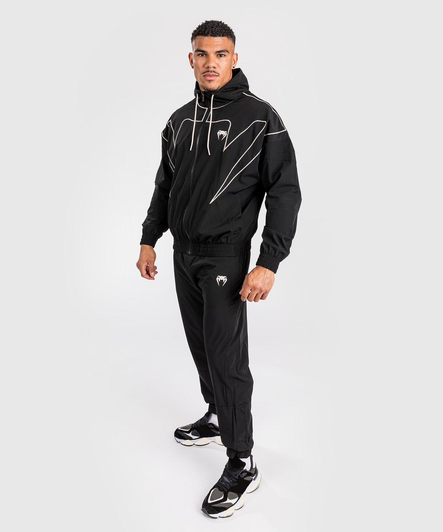 Venum Attack 90 Tracksuit Jacket - Black/White