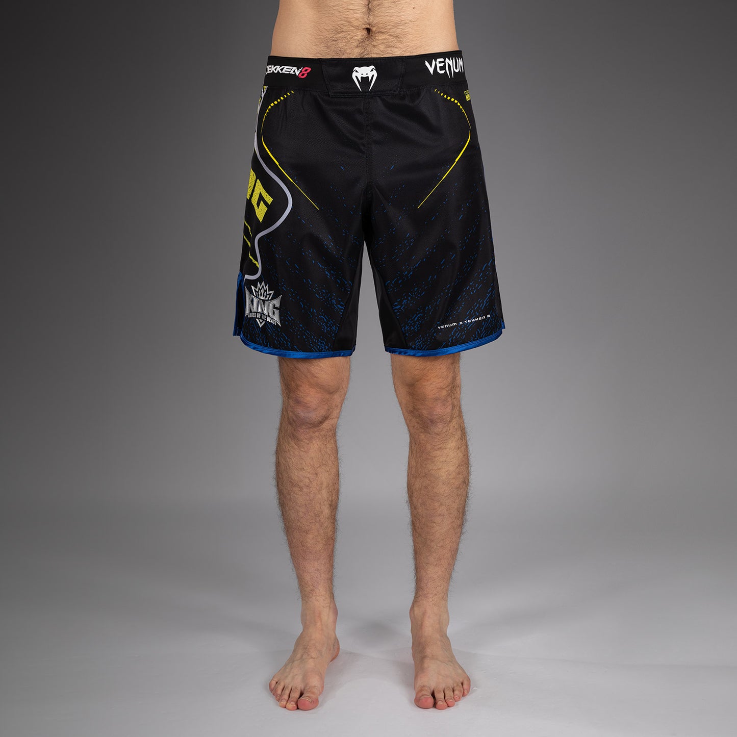 Venum x TEKKEN 8 Fight Shorts - King - Black/Yellow