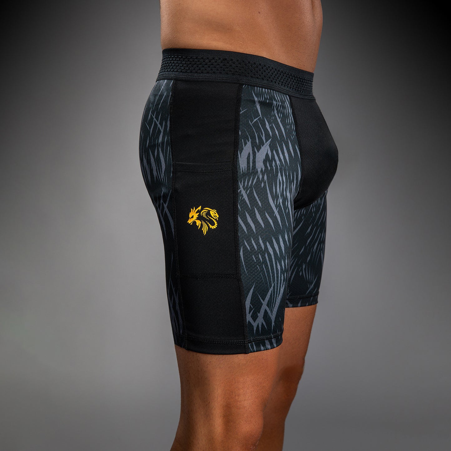 Venum x Chimaev Vale Tudo Shorts - Black/Grey