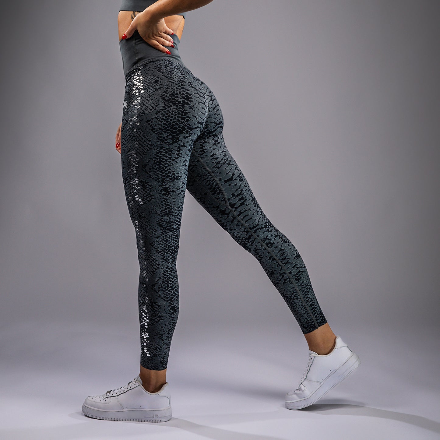 Venum Amazonia Women’s Full Length Leggings - Dark Grey