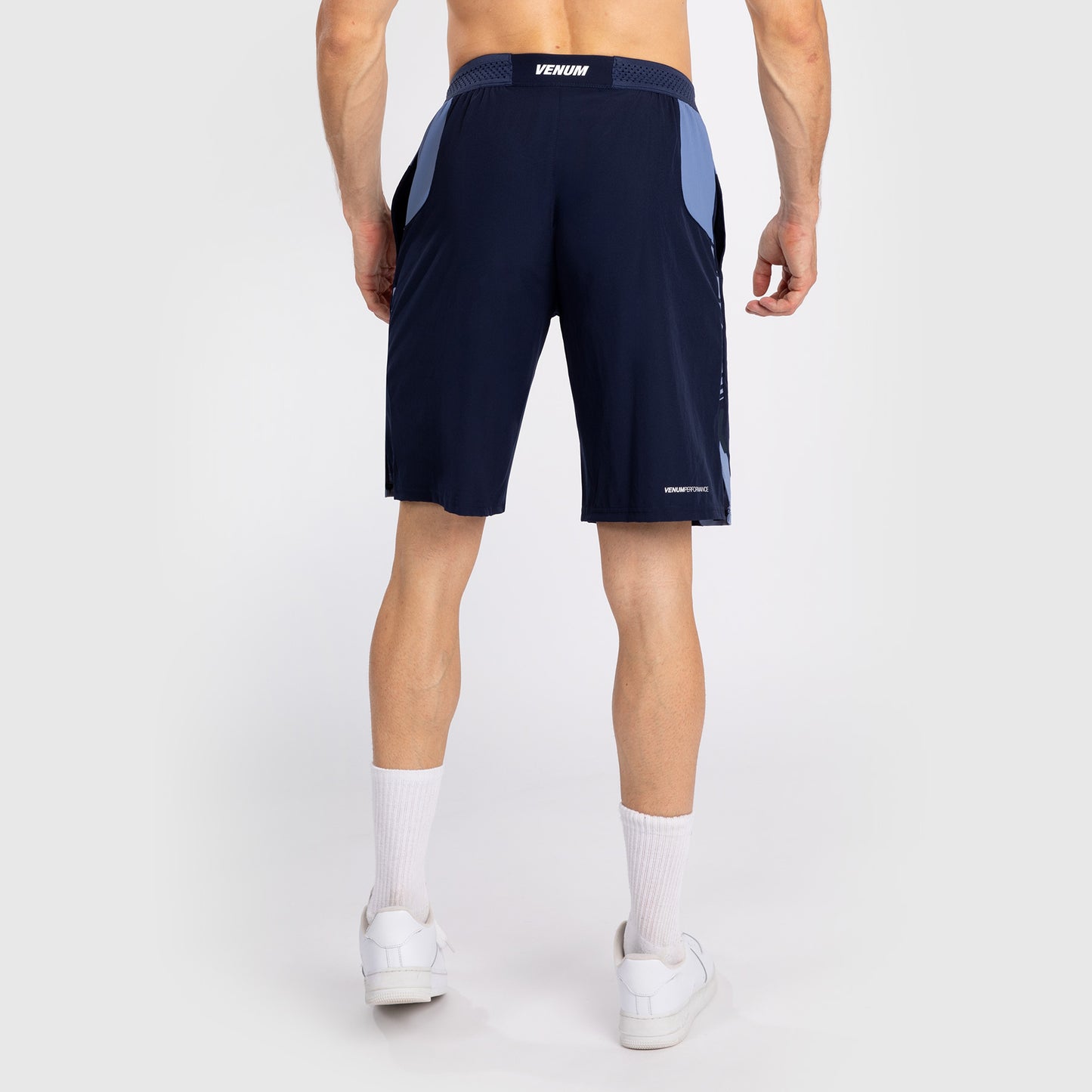 Venum Tempest Men's Training Shorts - Navy Blue/Blue