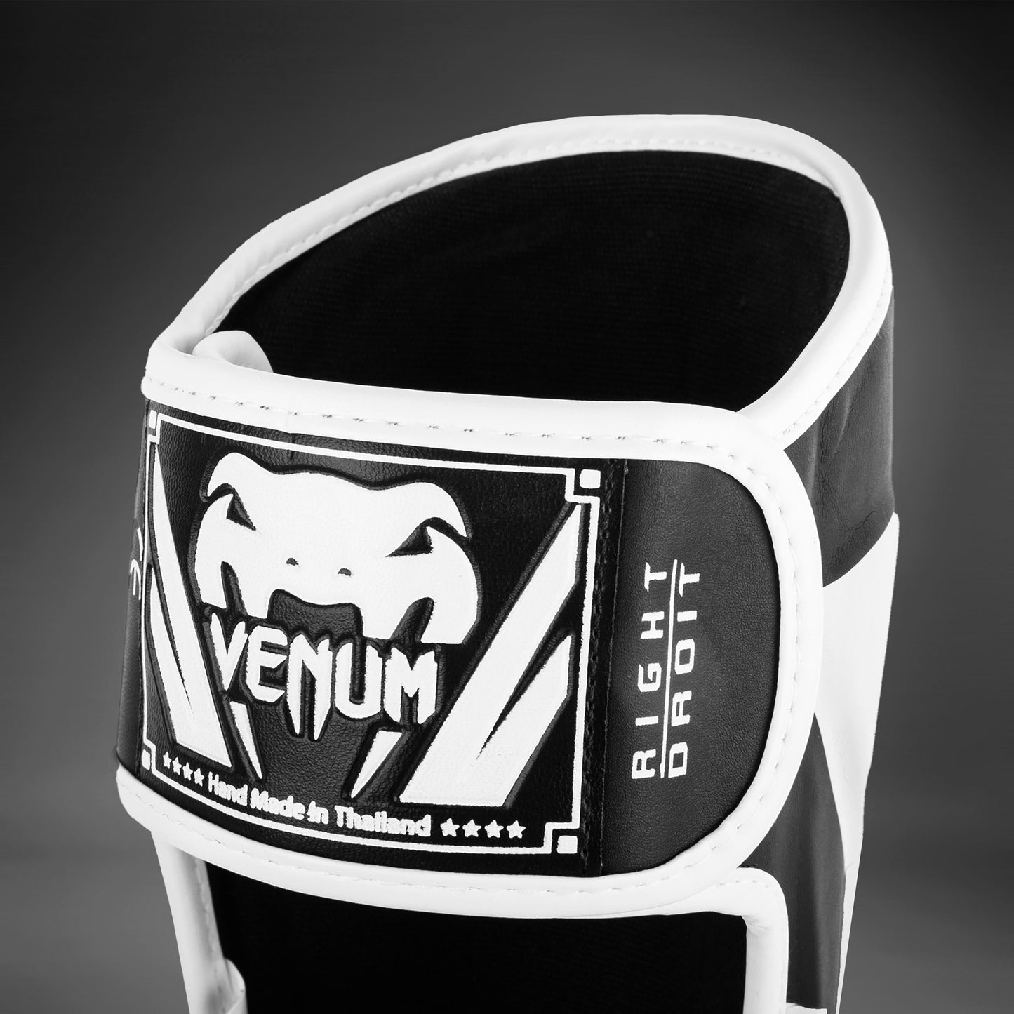 Venum Elite Standup Shinguards - Black/White