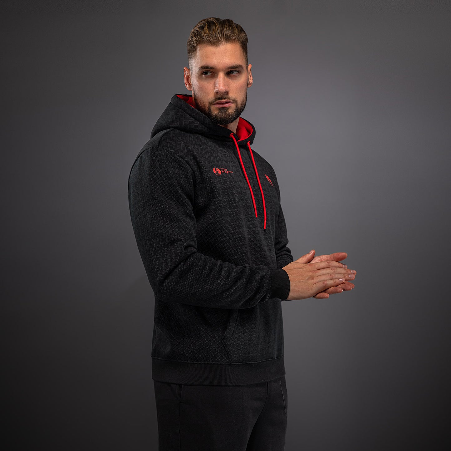 Venum x Roger Gracie Signature Hoodie - Black/Red