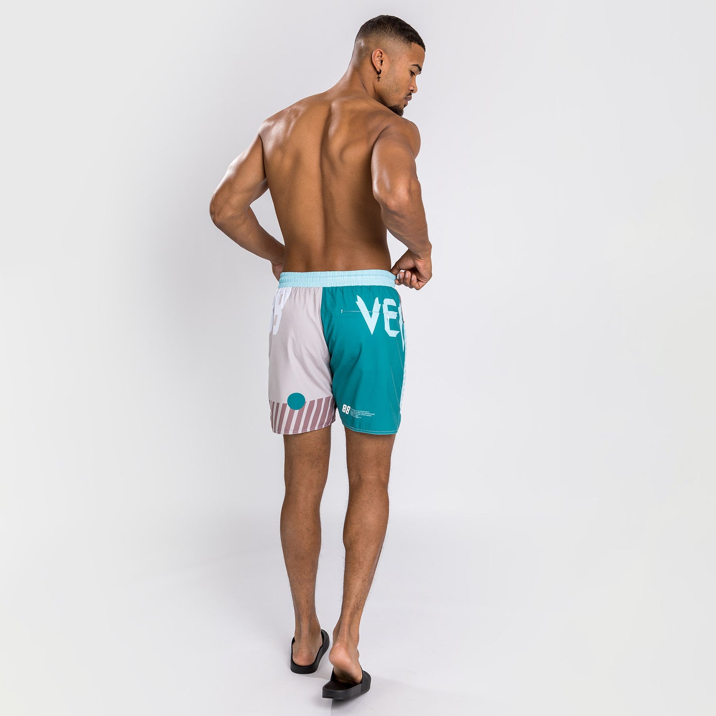 Venum Summer 88 Boardshort - Clearwater/Mozaic Blue
