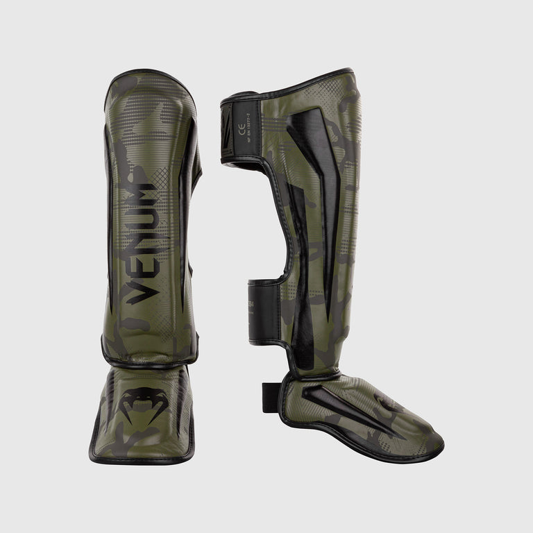 Venum Elite Shin Guard - Red Camo - Venum Asia