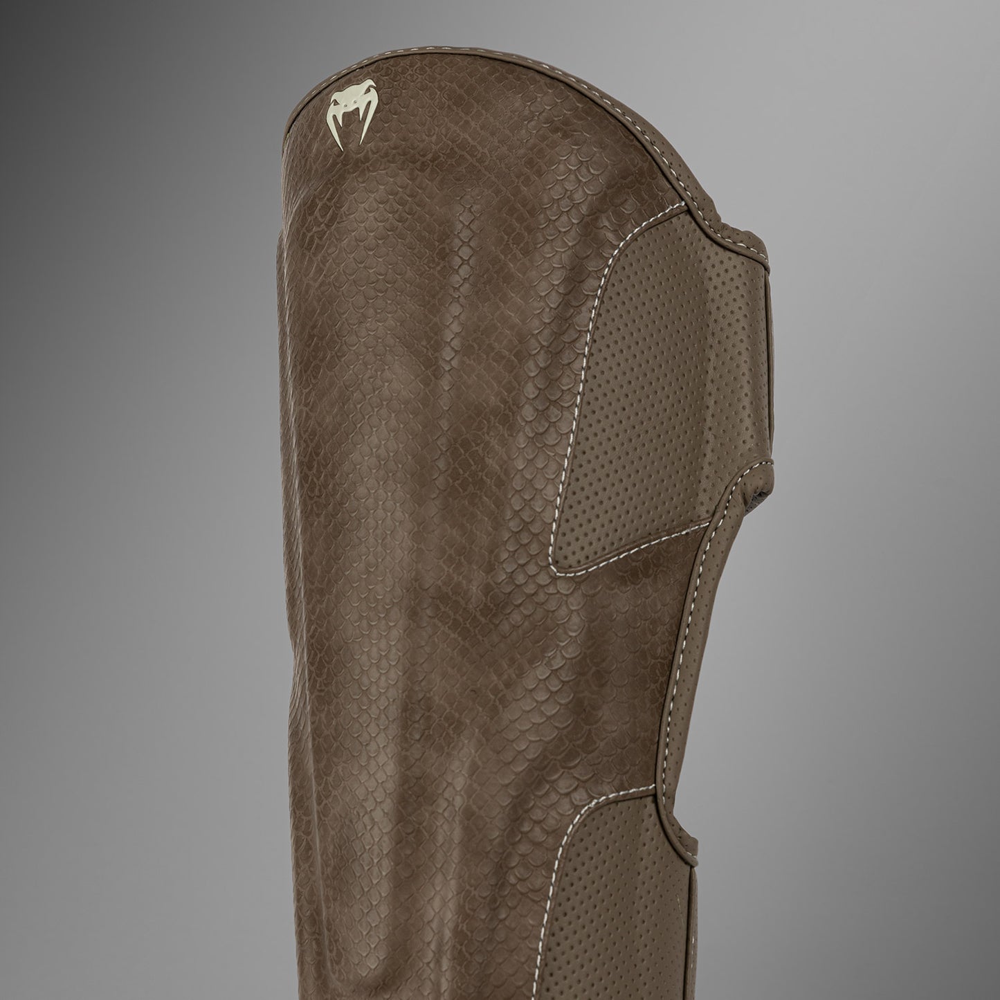 Venum Impact Evo Scales Shin Guards - Brown