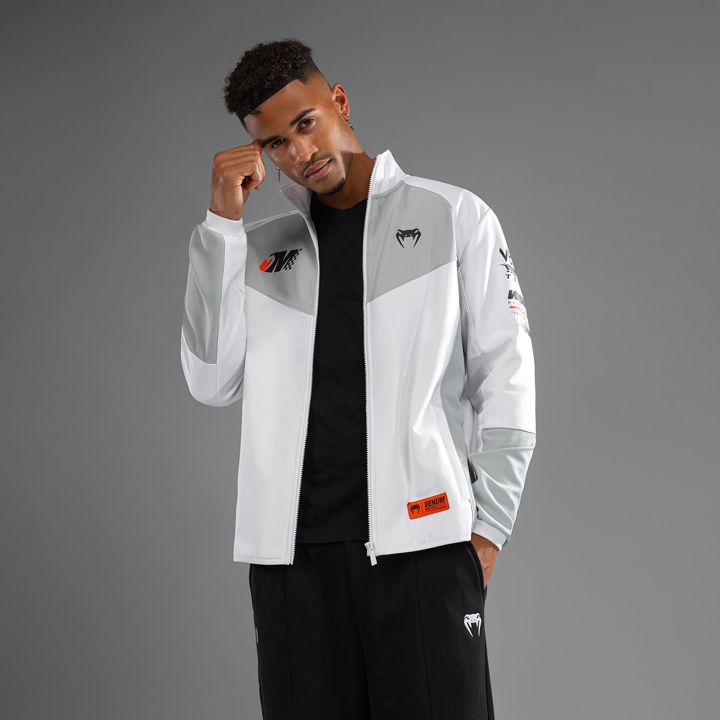 Venum Motorsport Softshell Jacket - Snow White