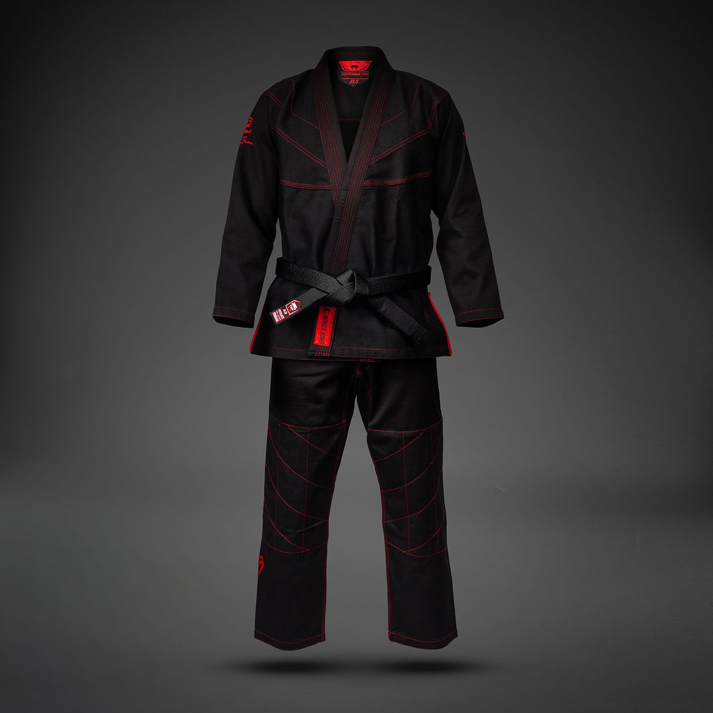 Venum x Roger Gracie Signature BJJ Gi - Black/Red