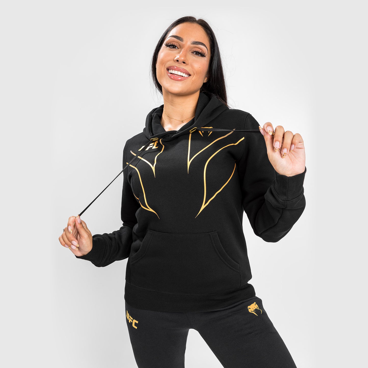 UFC Venum Fight Night 2.0 Replica Women's Hoodie - Champion