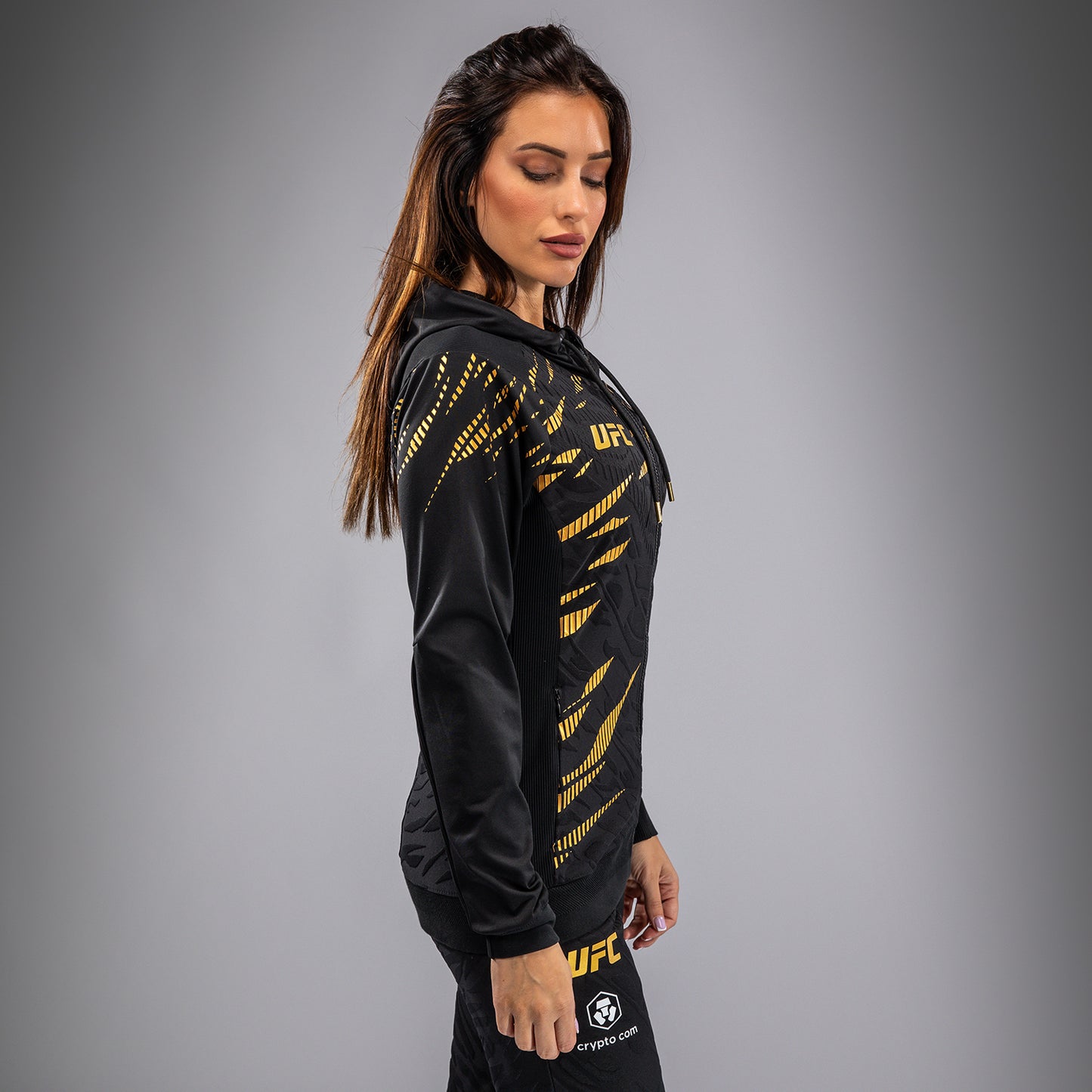 UFC Fusion by Venum Authentic Fight Night Women’s Walkout Hoodie - Champion