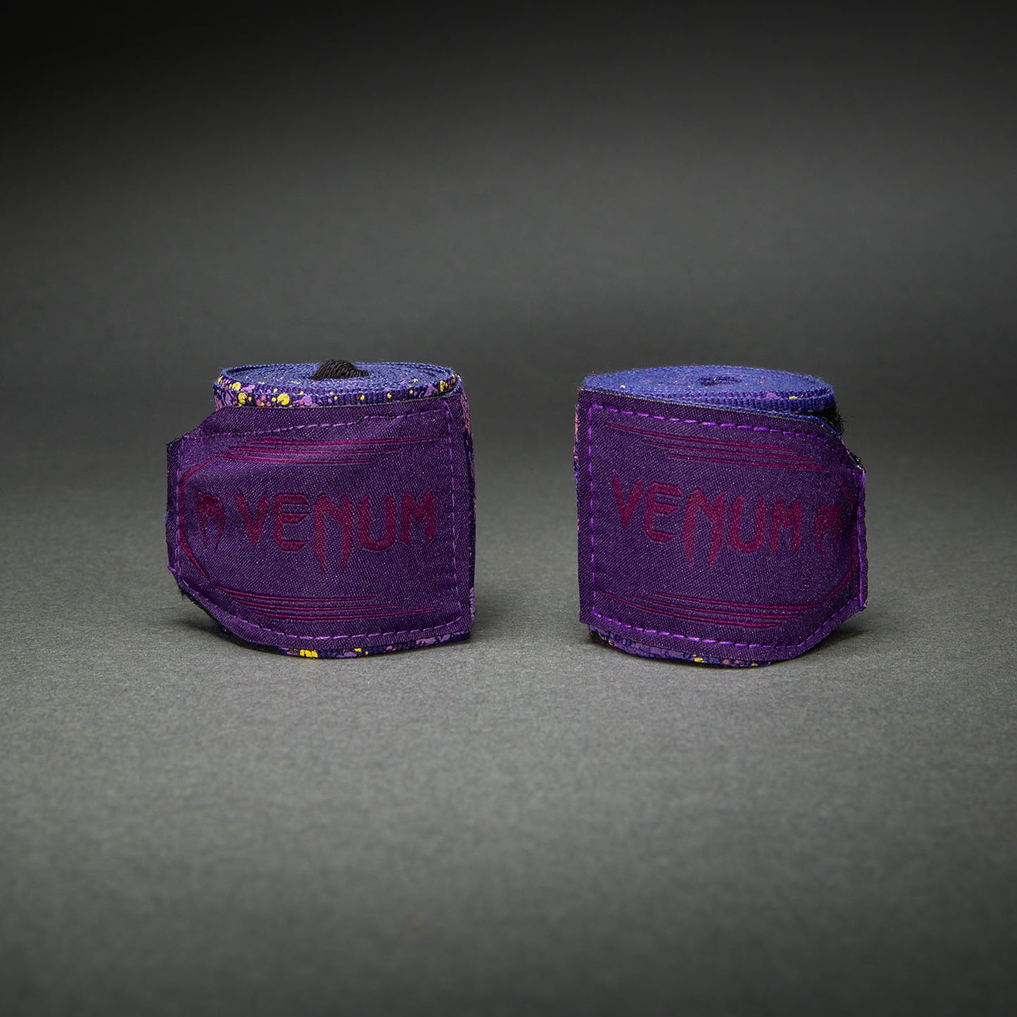 Venum Kontact Evo Santa Muerte Handwraps - Dark Purple