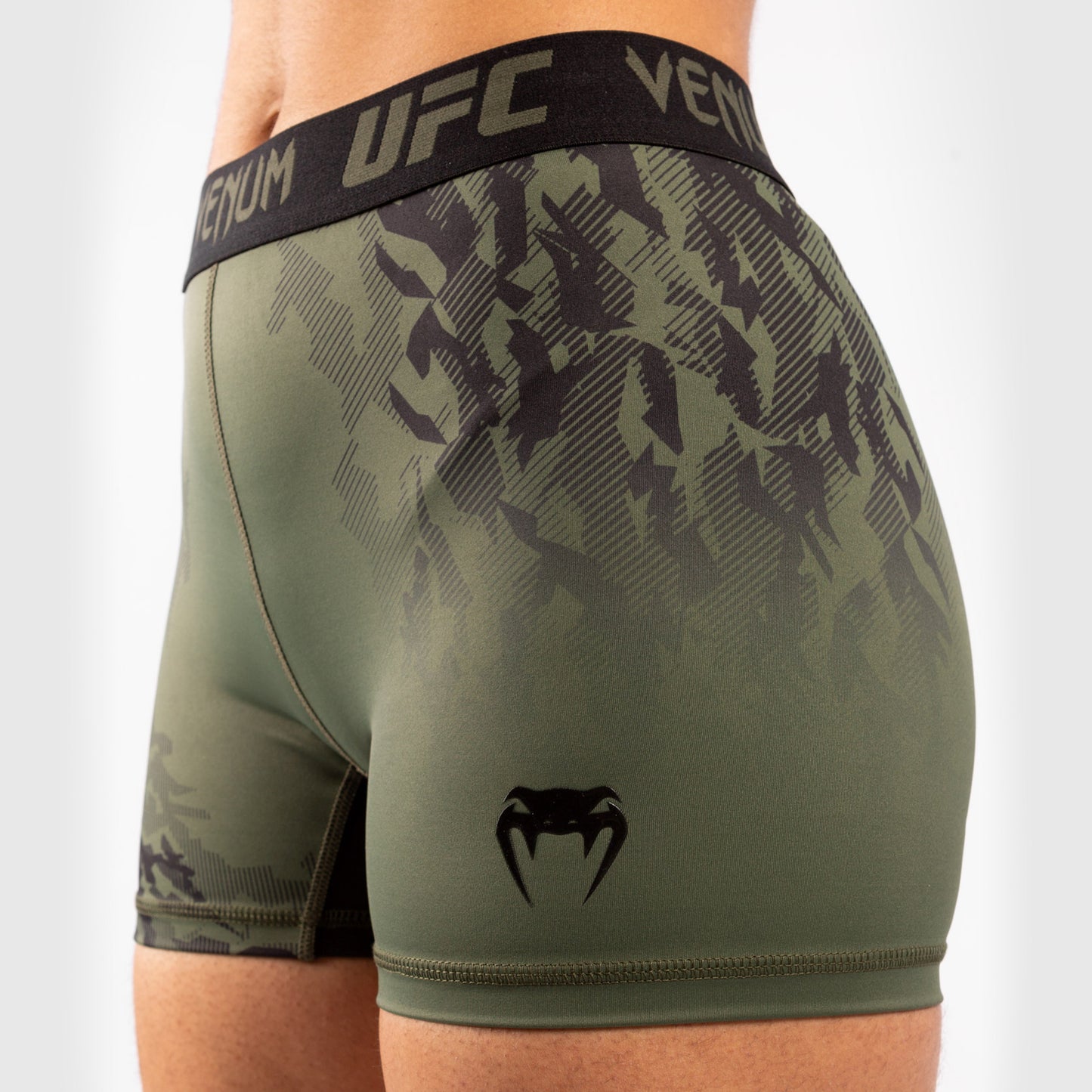 Venum UFC Authentic Fight Week Women's Performance Compression Shorts – Khaki