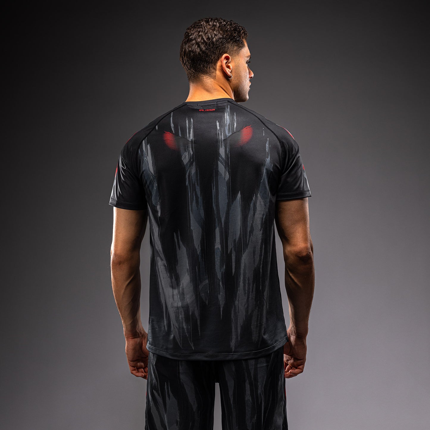 Venum Demon Dry Tech T-Shirt - Black/Grey