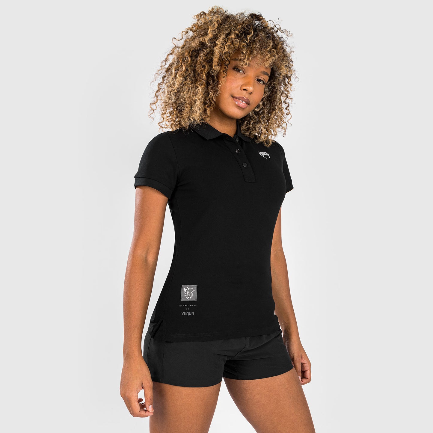 Venum x Dodge Demon 170 Women's Polo Shirt - Black