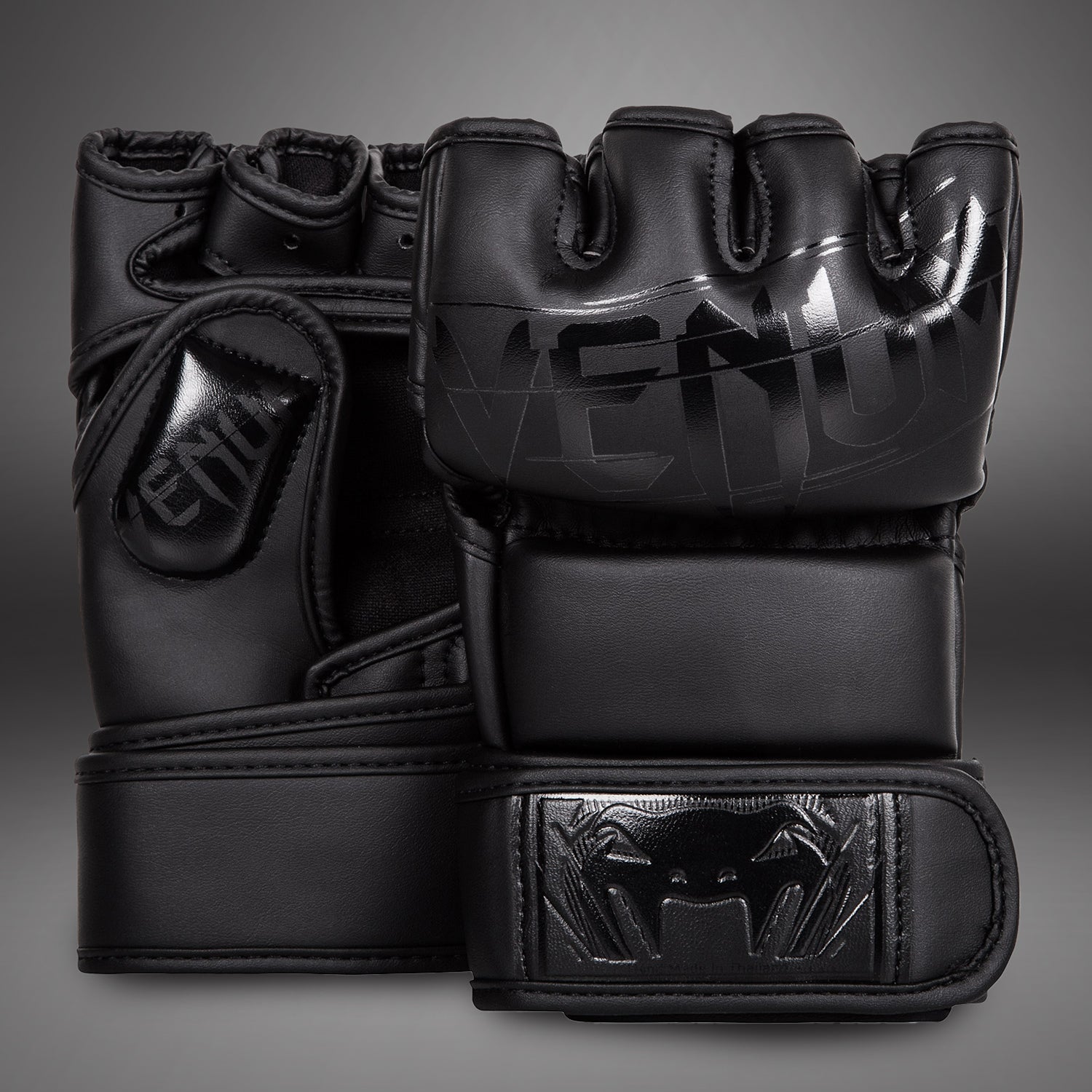 MAC - ヴェナム グローブ ☆ Venum Tactical XT Sparring Gloves - Black/Burgundy/Gold - M