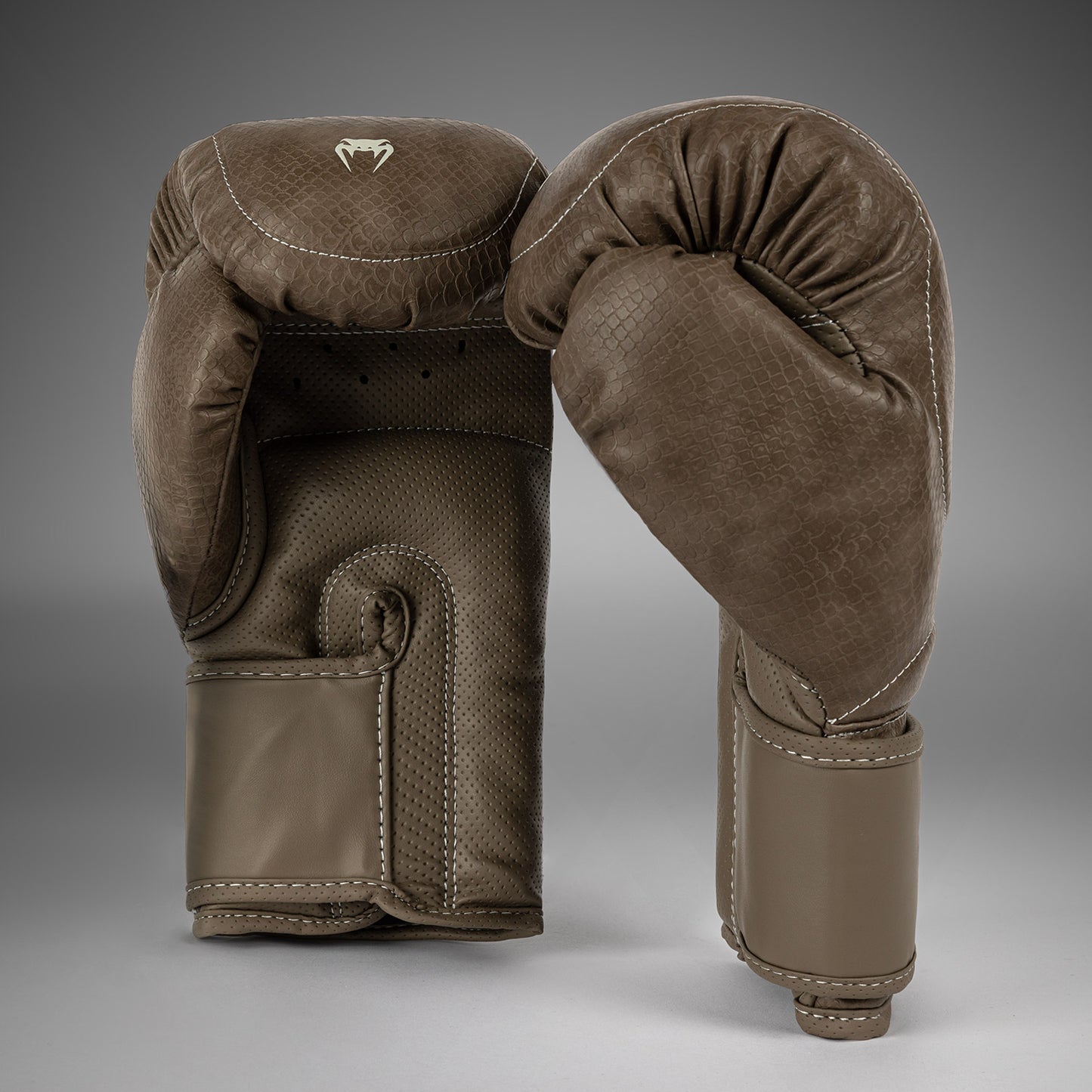Venum Impact Evo Scales Boxing Gloves - Brown