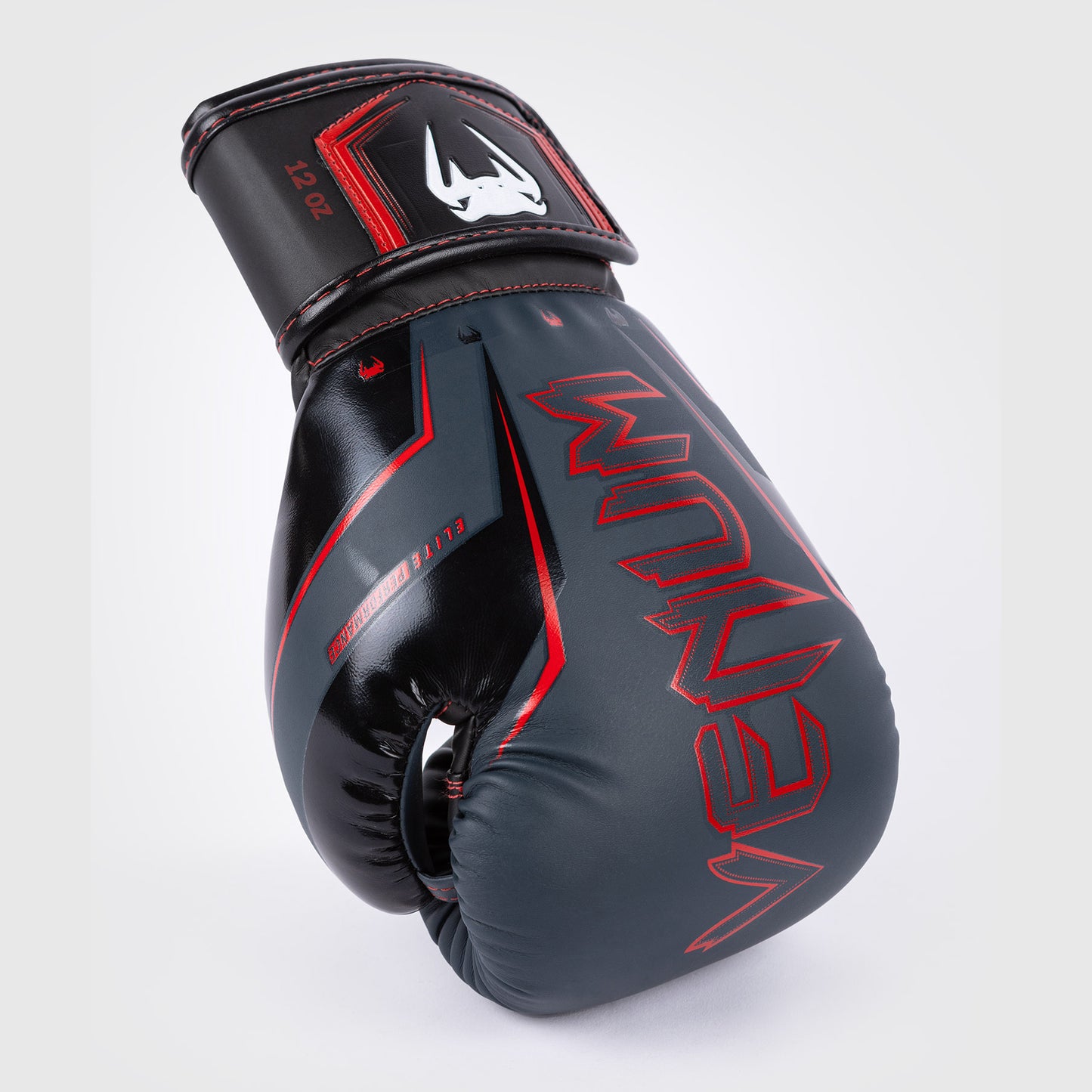 Venum Elite Evo Boxing Gloves - Navy/Black/Red