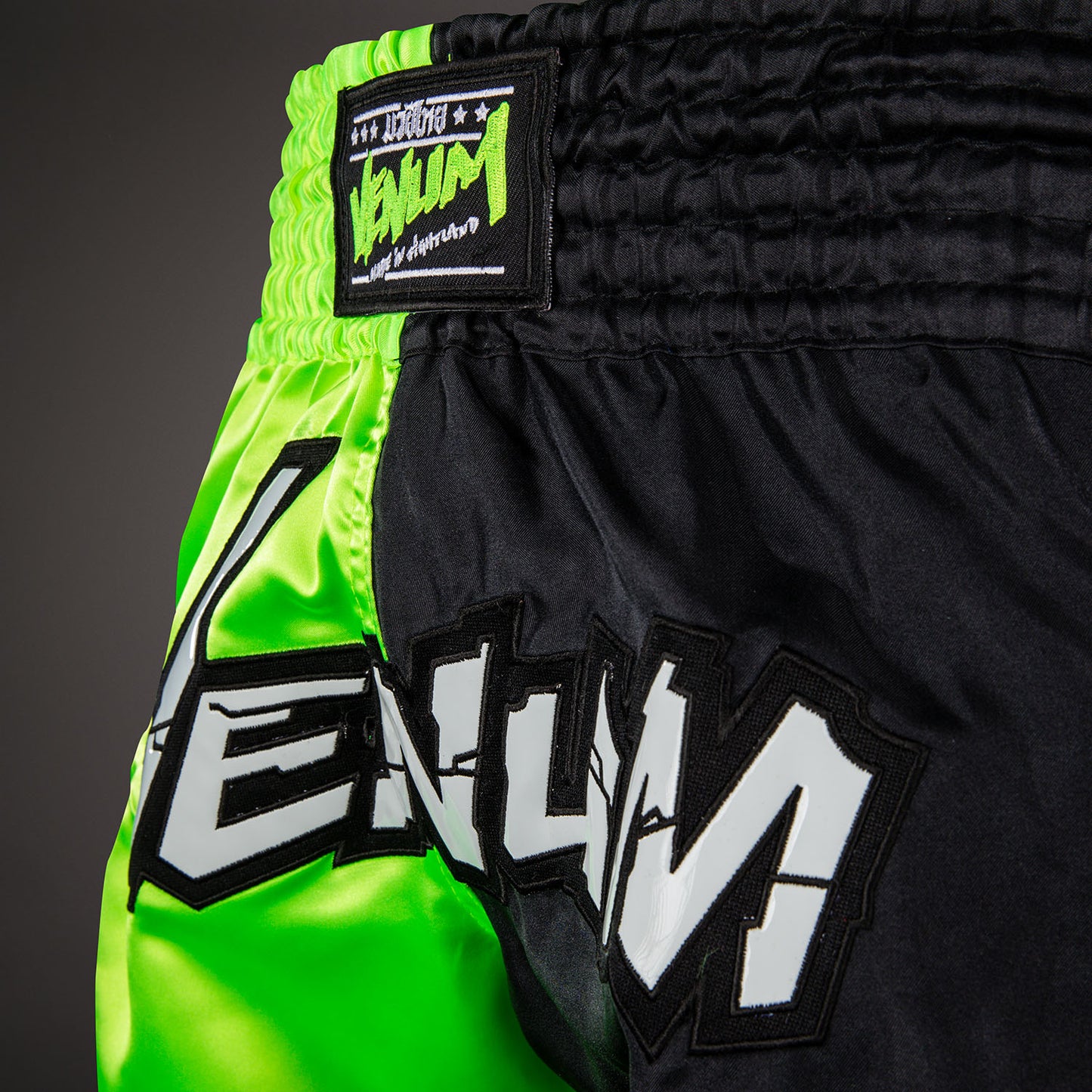 Venum Inferno 2.0 Muay Thai Shorts - Green/Black