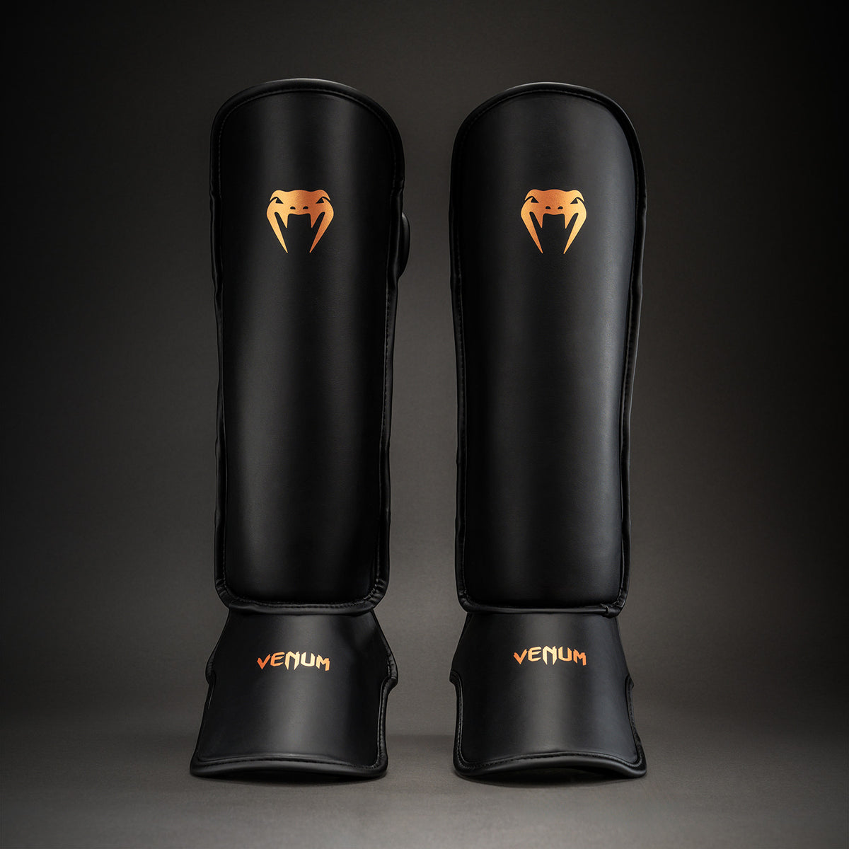 Venum Contender 1.5 Shin Guards - Black/Copper