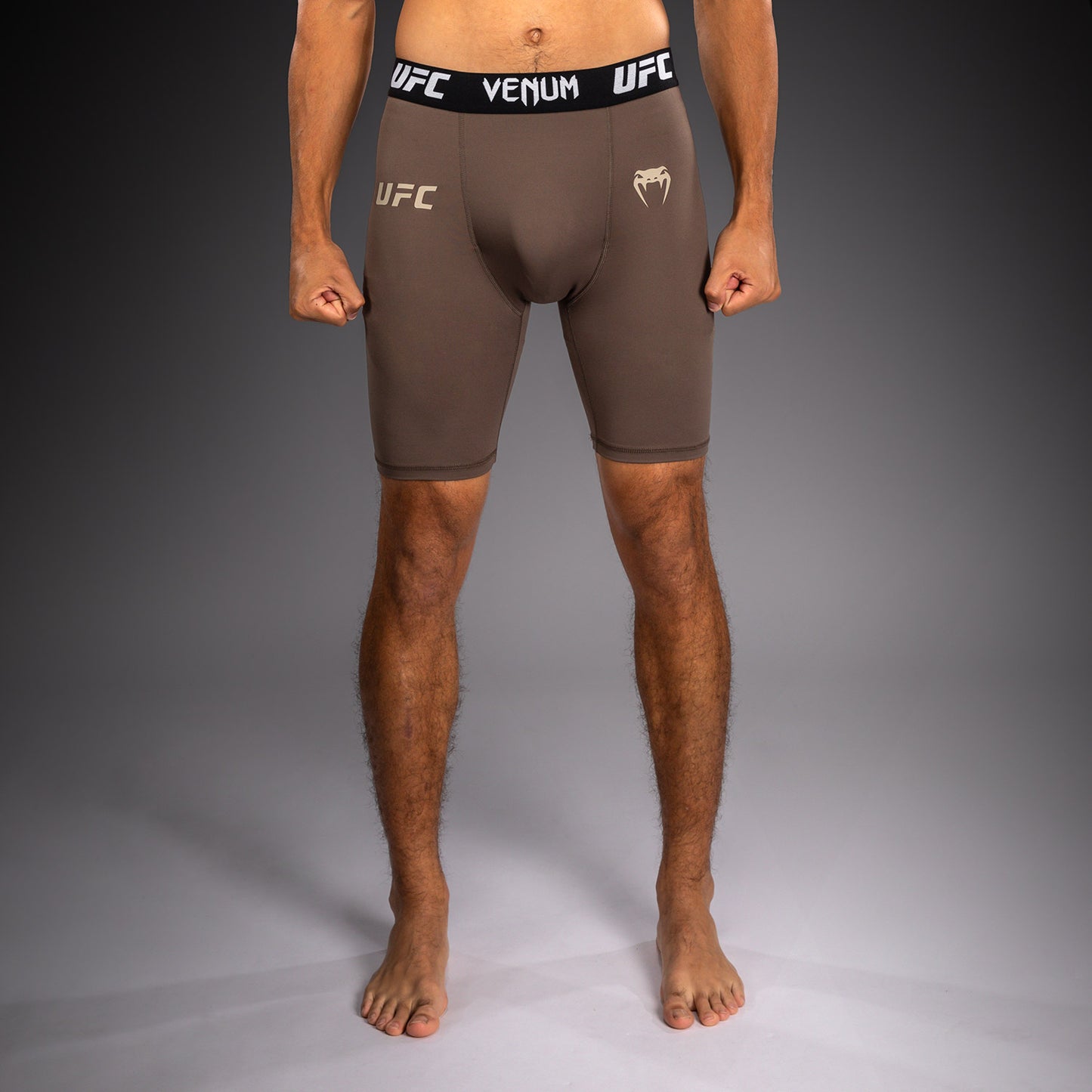 Venum UFC Unity by Venum Authentic Fight Week Men's Performance Vale Tudo Short - Brown