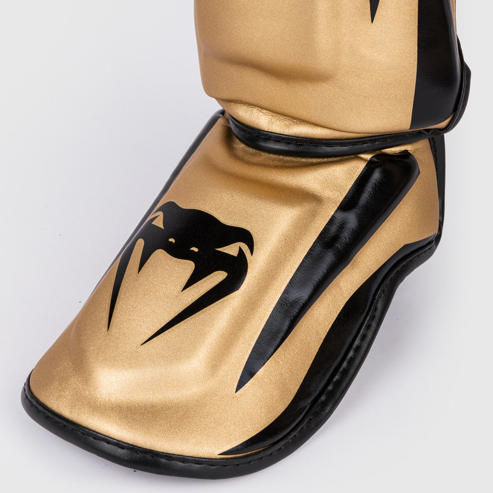 Venum Elite Standup シンガード Gold/Black Venum Elite Standup Shin guards - Gold/Black - Venum Asia