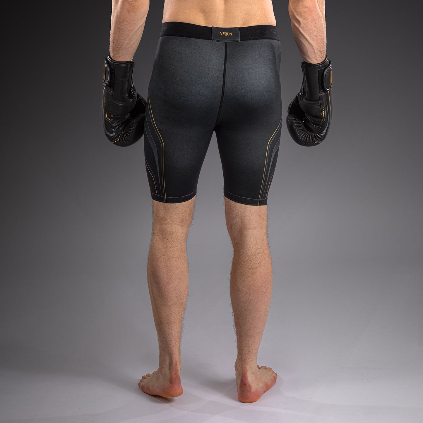 Venum Streamline Vale Tudo Shorts - Black/Gold