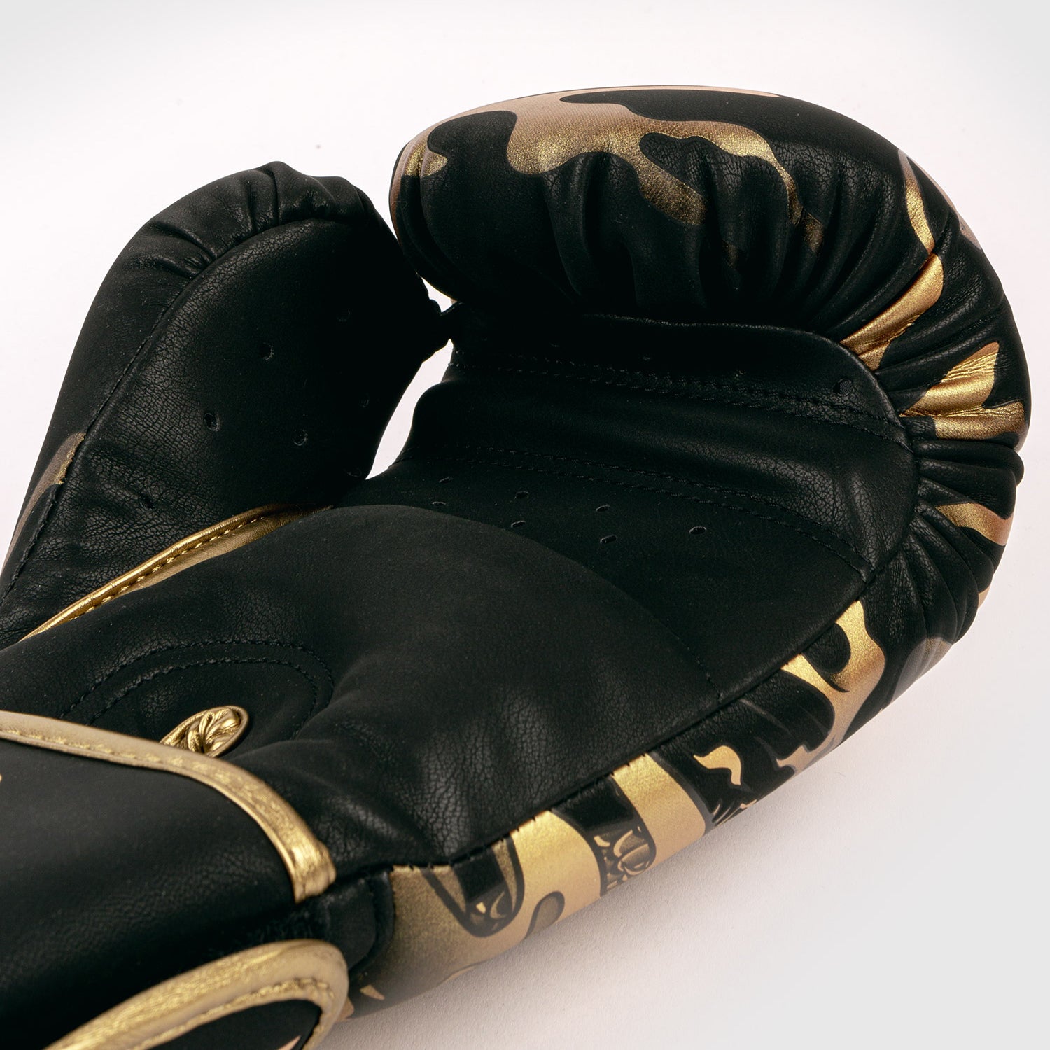 Venum Dragon's Flight Boxing Gloves - Black/Bronze - Venum Asia