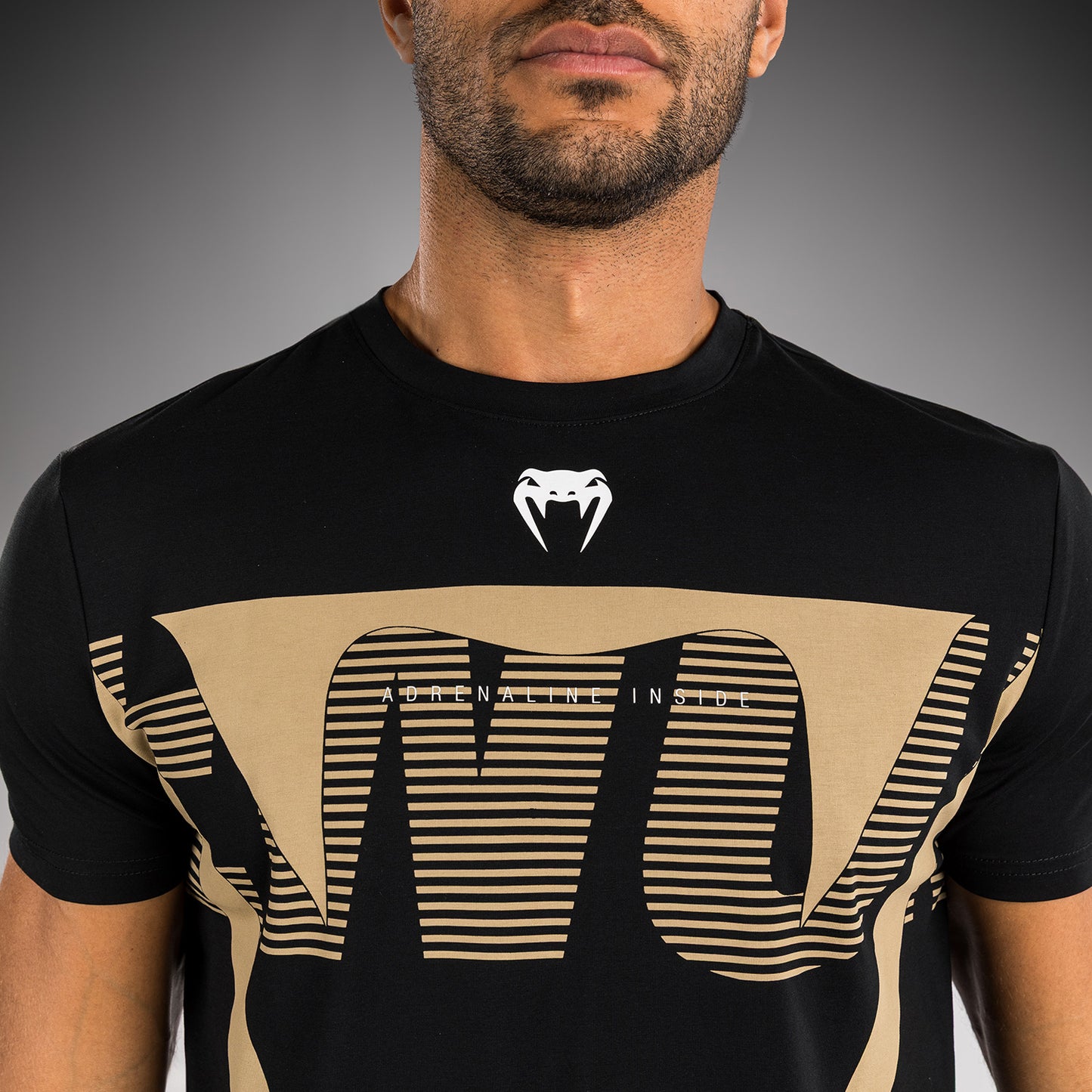 Venum Adrenaline T-Shirt - Black/Sand