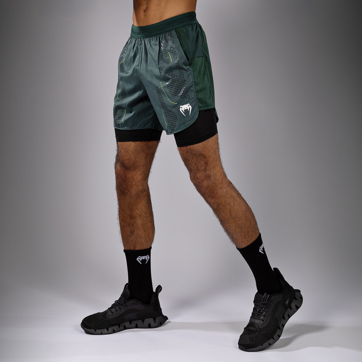 Venum Technical 3.0 Training Shorts - Forest Green