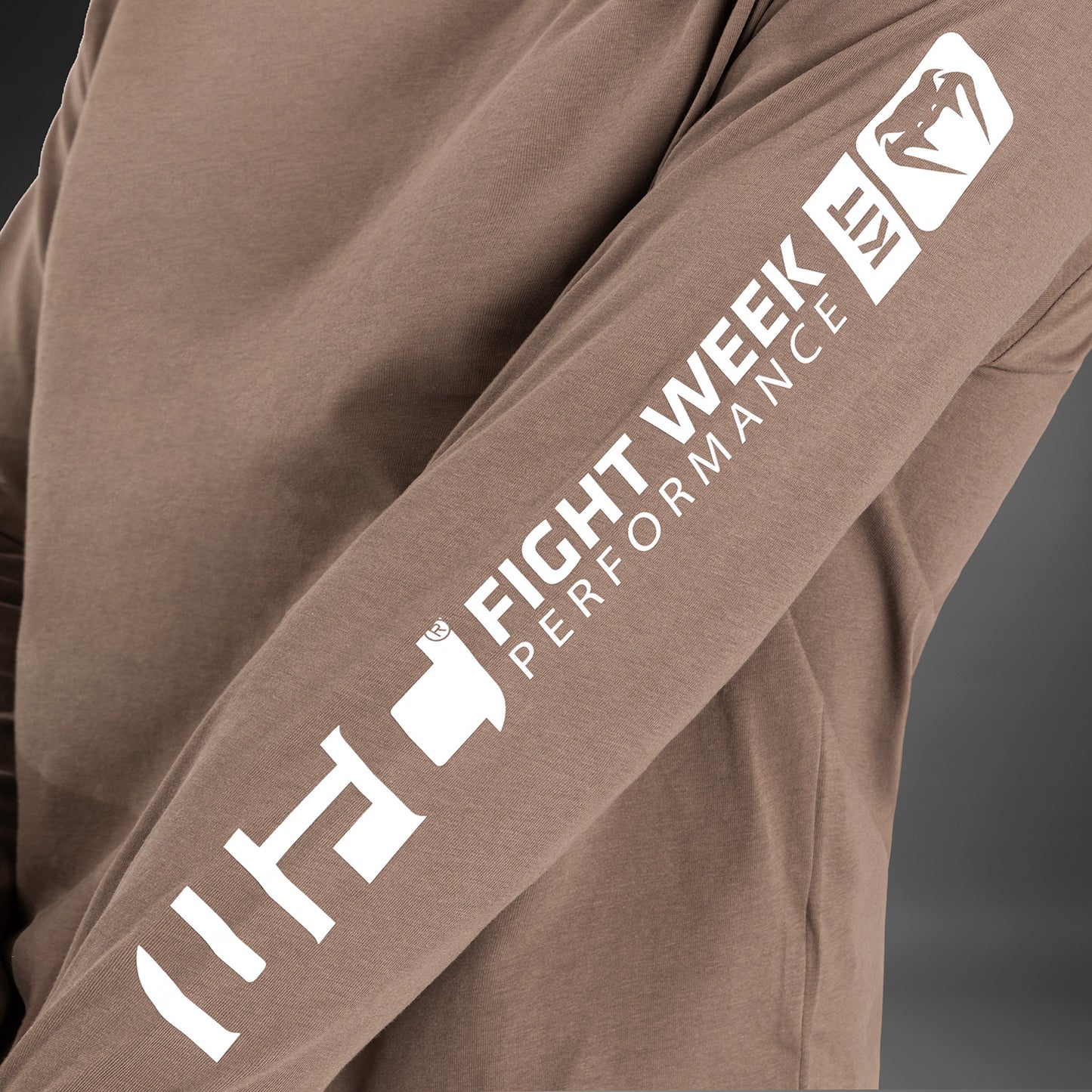 UFC Adrenaline by Venum Fight Week Men’s Long Sleeve T-Shirt - Bronze