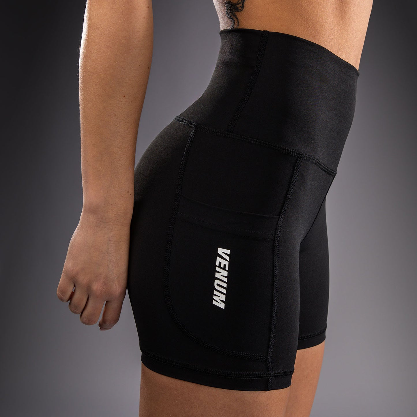 Venum Essential Women's Compression Shorts - Black