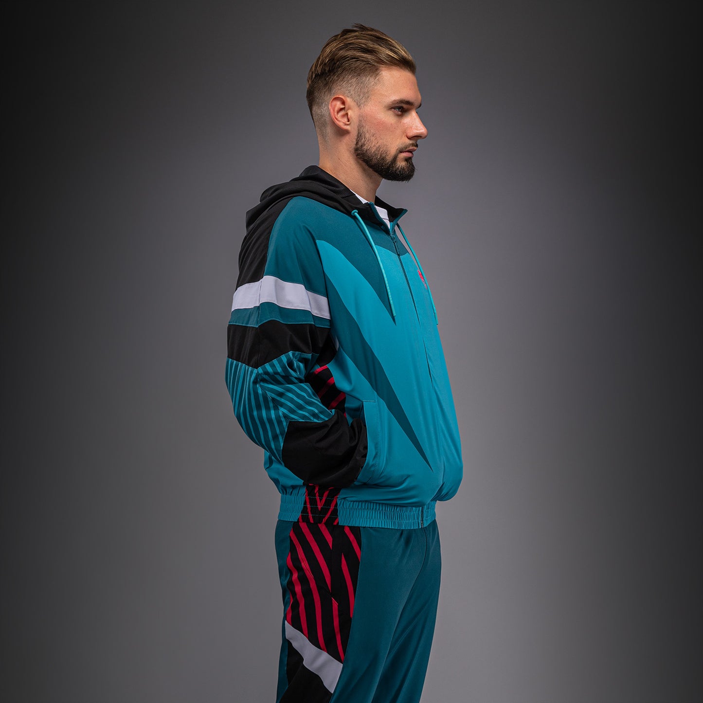 Venum Attack 90 Track Jacket - Miami Blue