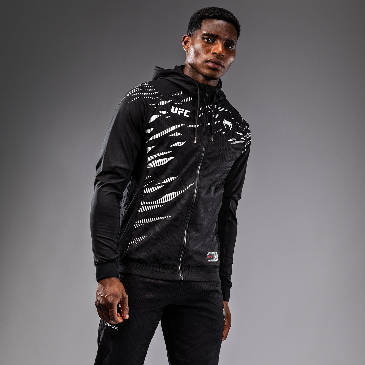UFC Fusion by Venum Authentic Fight Night Men’s Walkout Hoodie - Black