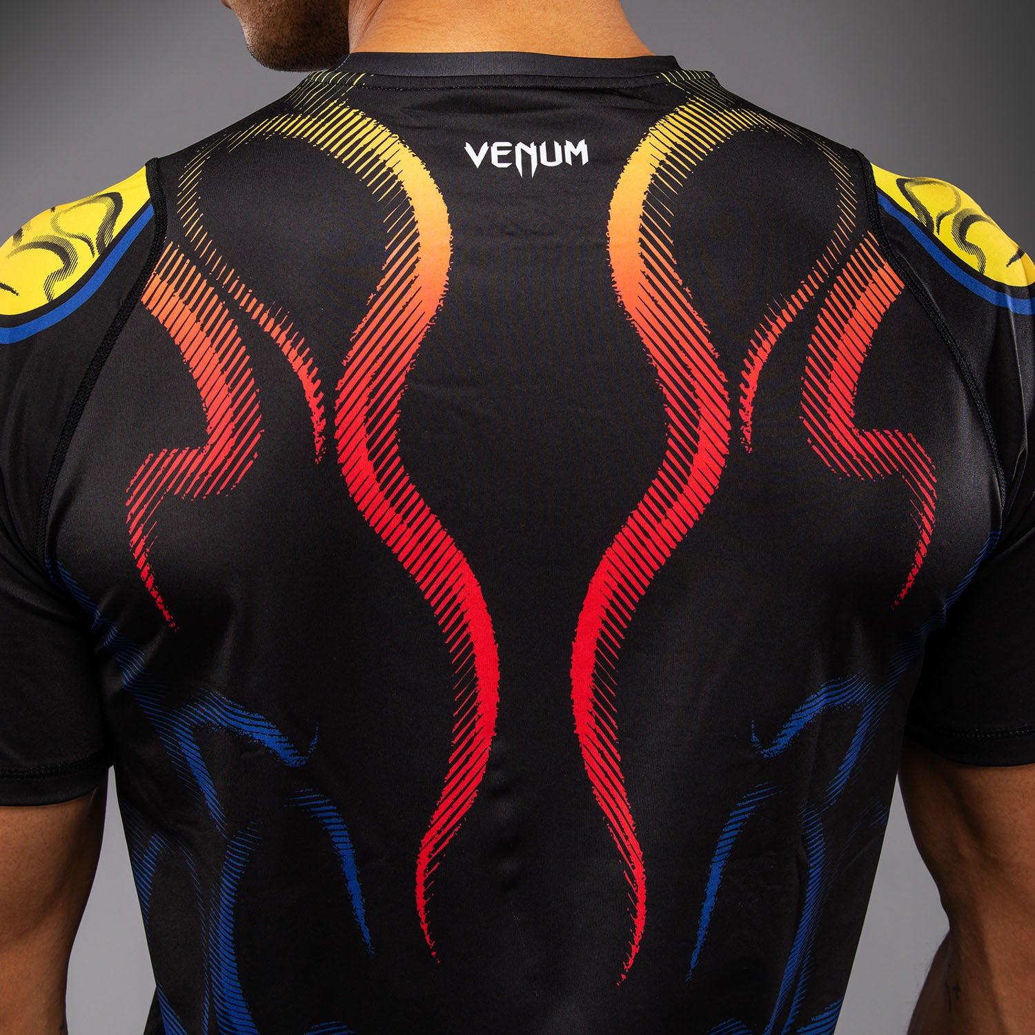むっち Venum x TEKKEN 8 Dry-Tech T-Shirt Yoshimitsu - Black/Orange