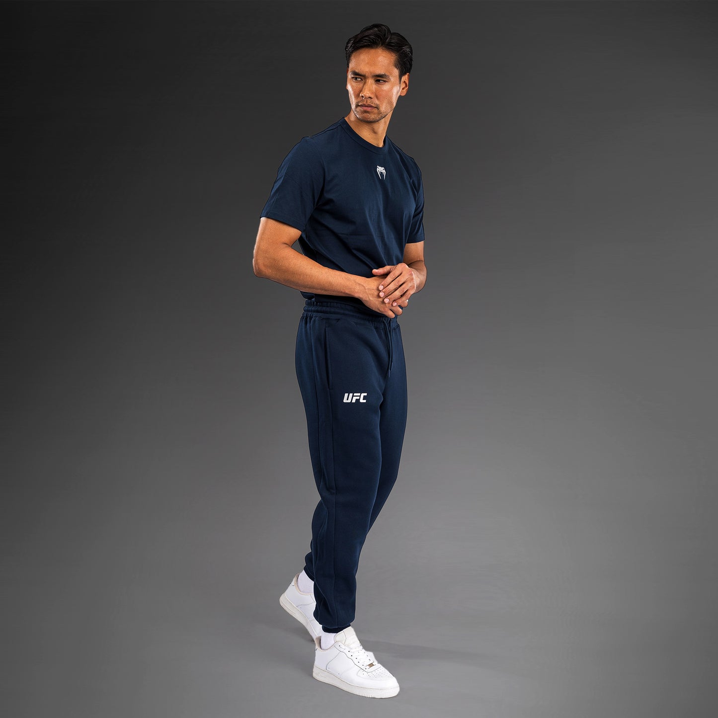 UFC Fusion by Venum Fight Week Men’s Cotton Pant - Solid Oceanic Blue