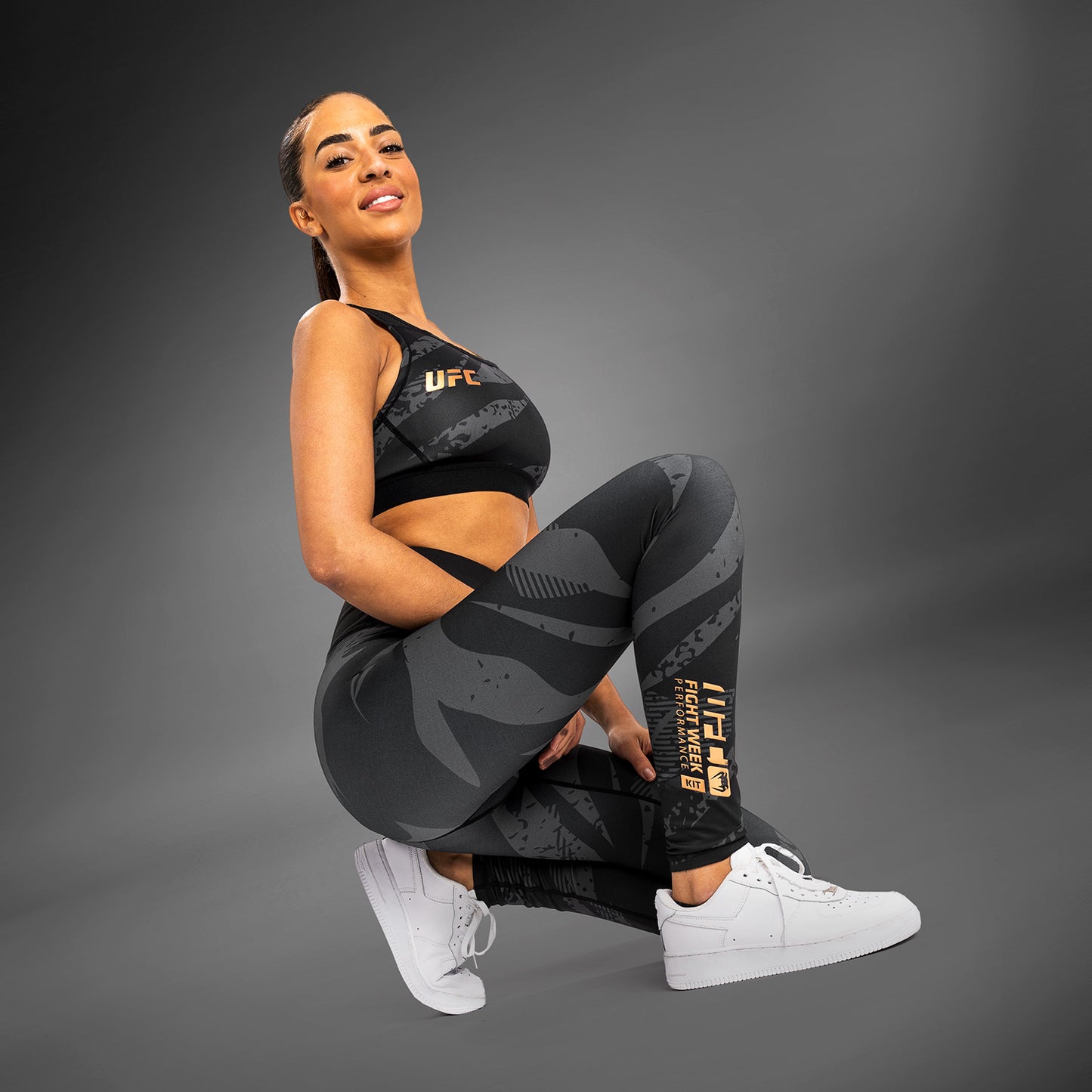 UFC Adrenaline by Venum Fight Week Women’s Performance Tight - Urban Camo