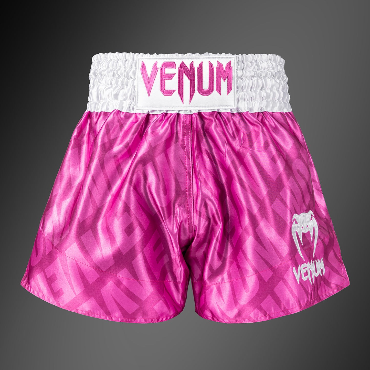 Venum Contender XT Muay Thai Shorts - Candy Pink/ White