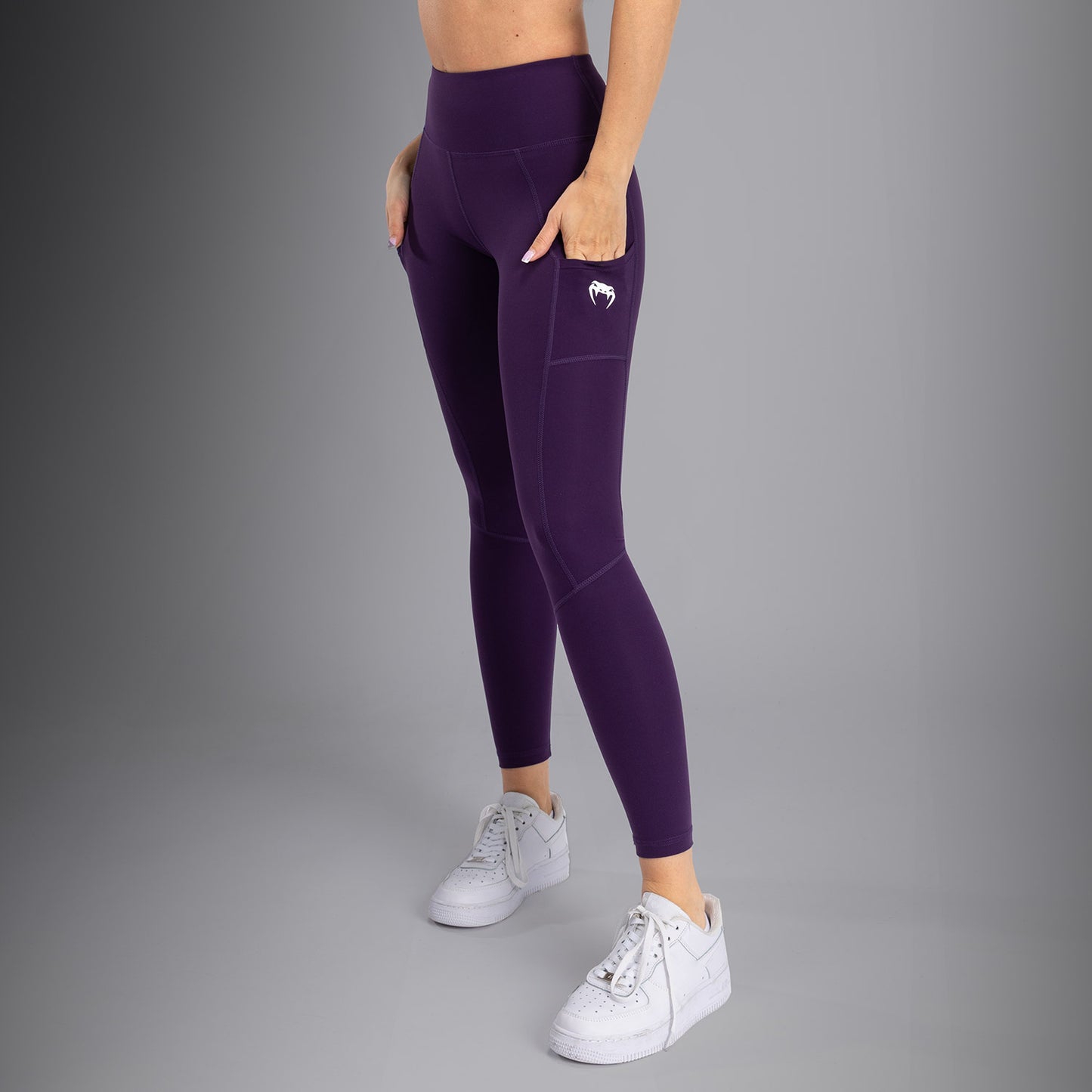 Venum Essential Women's Performance Leggings - Deep Purple