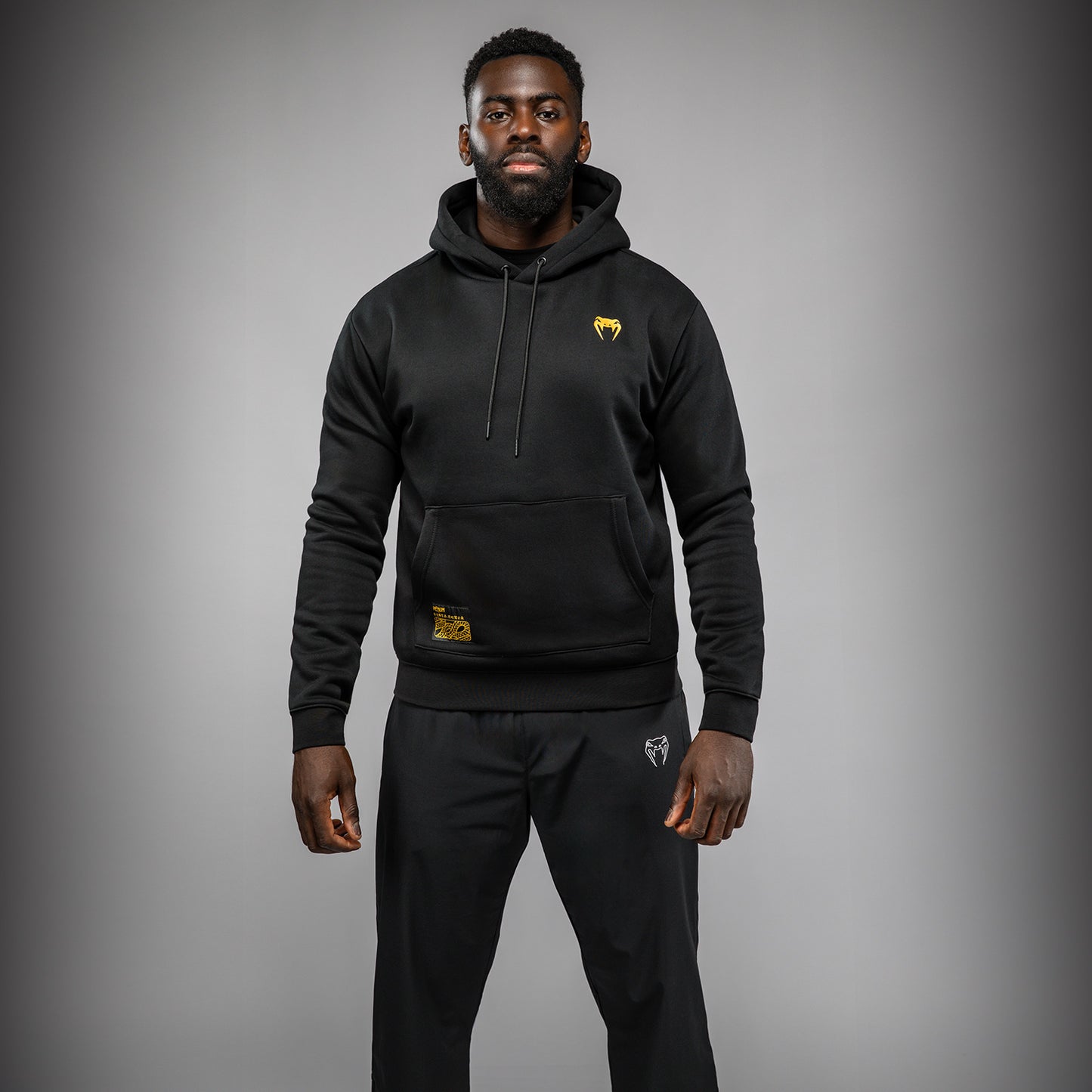 Venum Serpenti Hoodie - Black/Silver/Gold