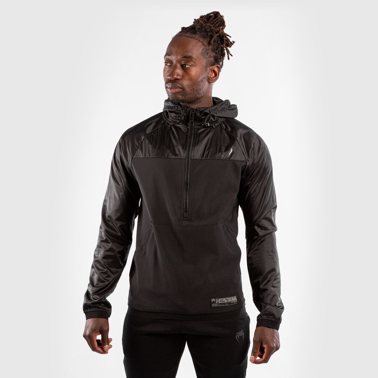 Venum Laser XT Hoodie – Black/Black