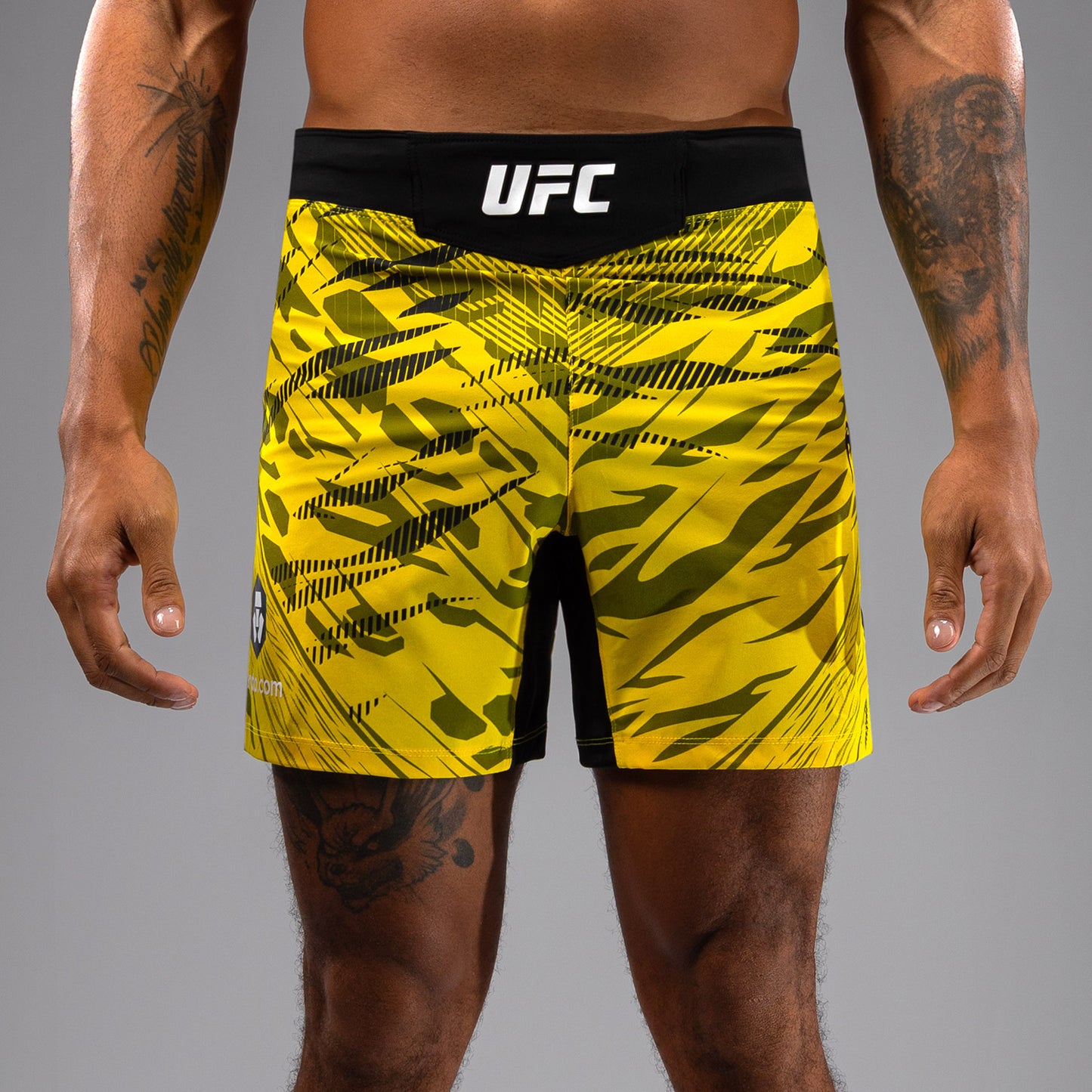 UFC Fusion by Venum Authentic Fight Night Men’s Fight Short - Short Fit - Yellow